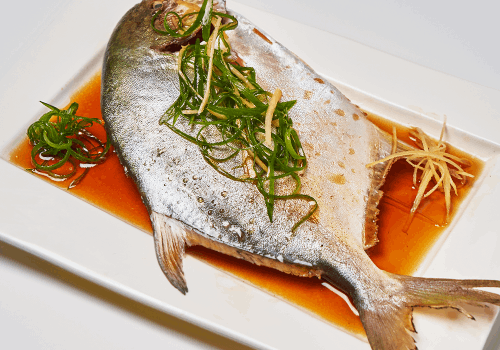 Steamed in Ginger Soya