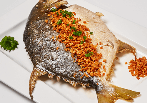 Fried with Garlic