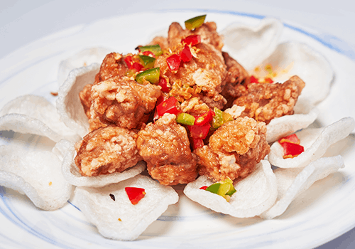 Salt and Pepper Crispy Jowls