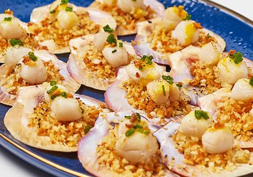 Baked Scallops