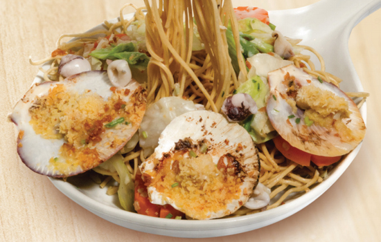 Crispy Flying Seafood Noodles
