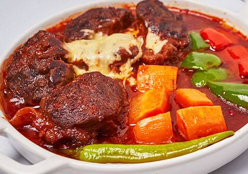 Beef Ribs Kaldereta and Cheese