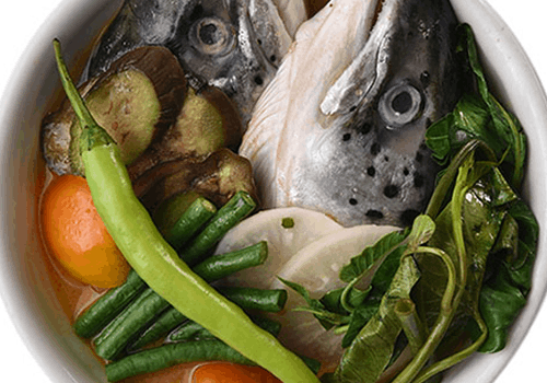 Sinigang Salmon Head