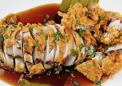 Stuffed with ground pork